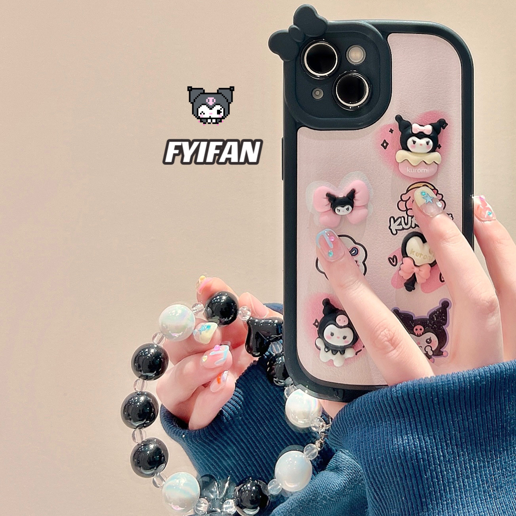 立体创意卡通库洛米适用iphone15promax手机壳新款苹果15pro皮纹软壳12女款14全包镜头13pro可爱11防摔保护壳怎么样,好用不?