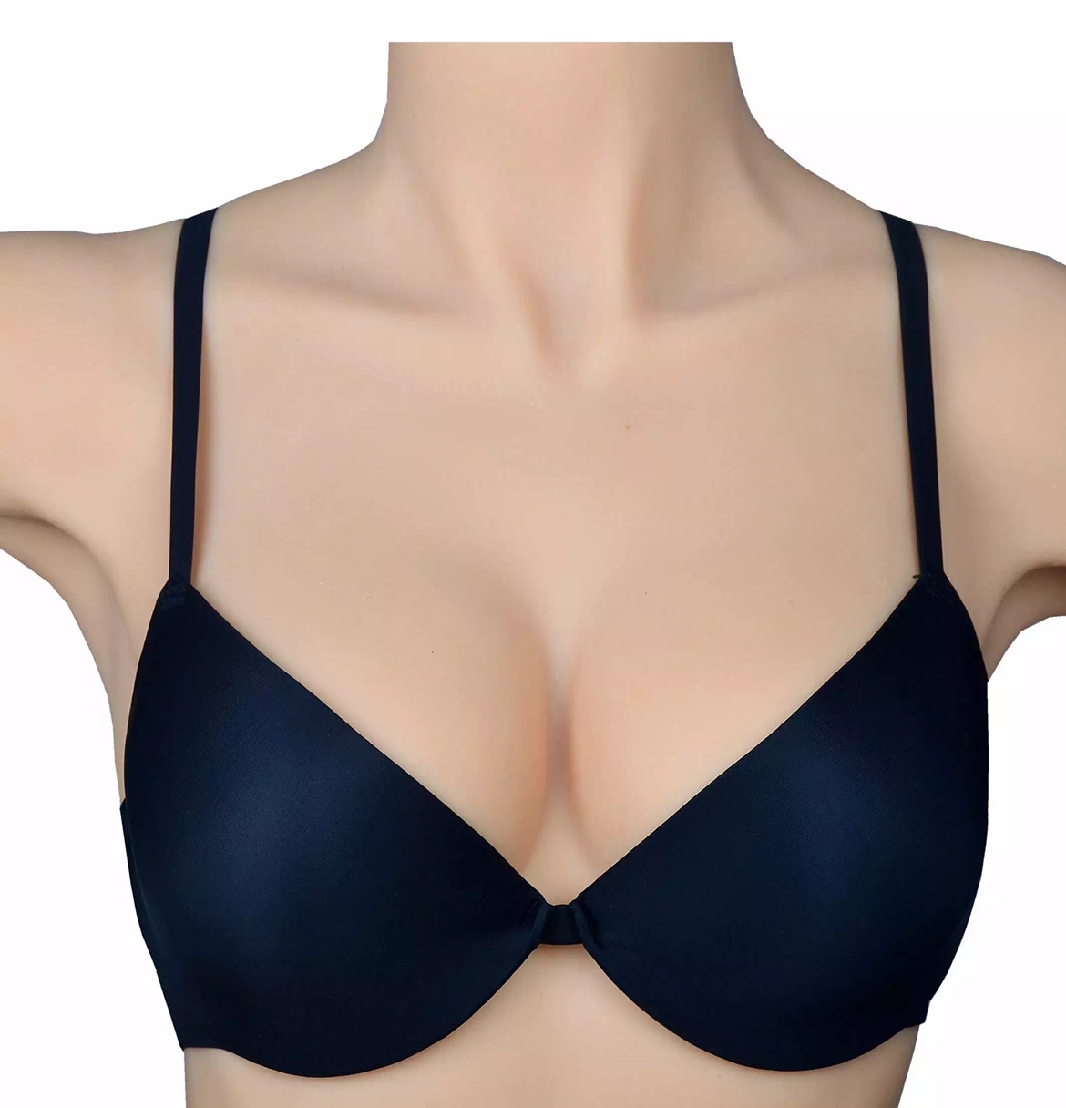 微瑕特价！深V上薄下厚文胸3/4杯一片式设计女内衣