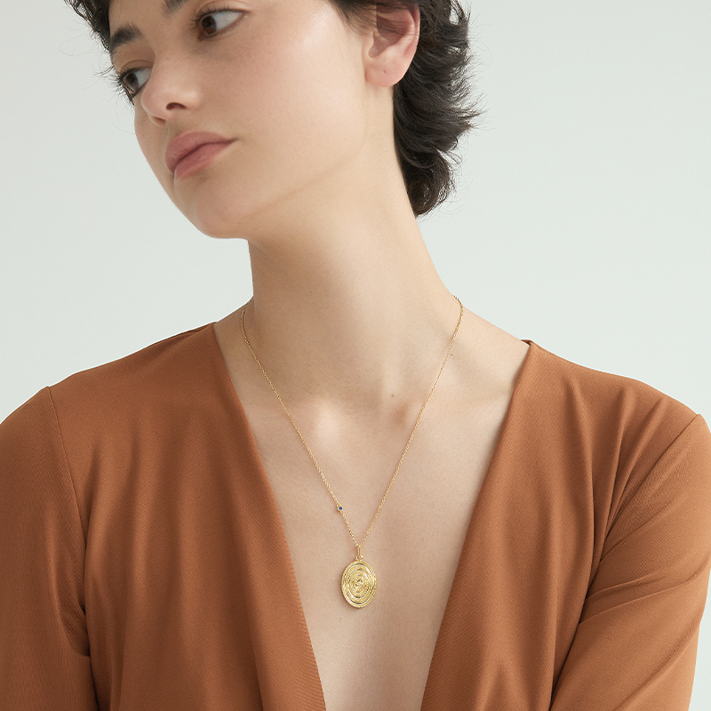 AuRevoirLesFilles年轮项链