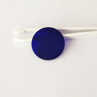 色弱视力矫正 蓝色光学玻璃 滤光镜片 QB24  BG12