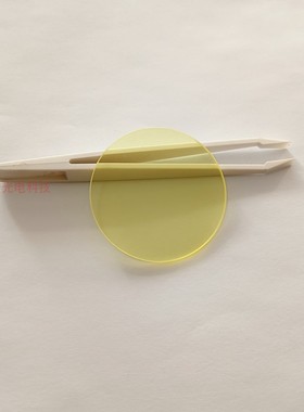 450nm 吸收截止型黄色光学玻璃 JB450 红外透射滤光片 GG455