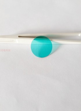25*1.0mm 红外截止滤光镜片 蓝色光学玻璃 QB26 BG18 汽车灯检测