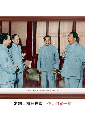 经典伟人系列装饰画复古风格
