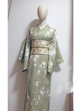 青木元原创三叶cos日式和风和服浴衣樱花季日本改良影楼约拍写真