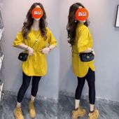 笑脸内搭印花中长款 T恤女夏新款 上衣 纯棉宽松休闲侧开叉半袖 大码