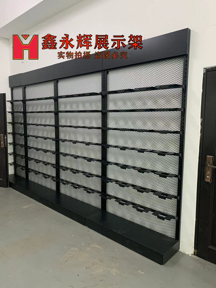 运动休闲网格样品室专卖店鞋架