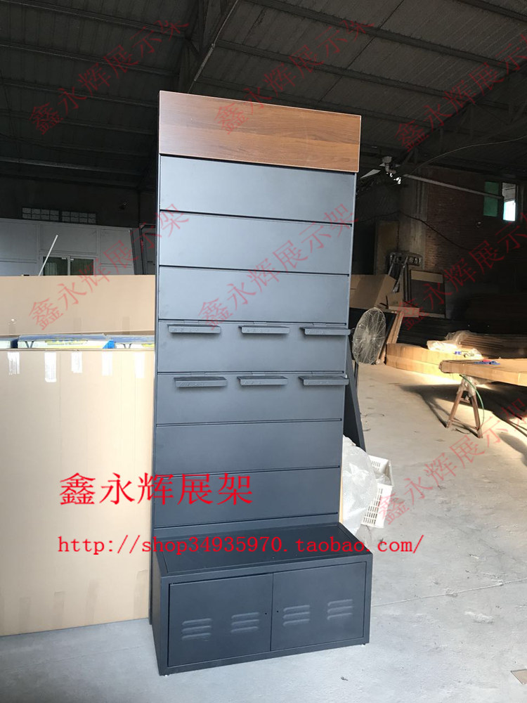 展示架鞋架鑫永辉直播横槽展示架