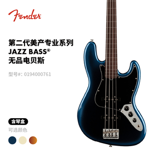 Bass Jazz 无品电贝斯 美产第二代专业系列 Fender芬德