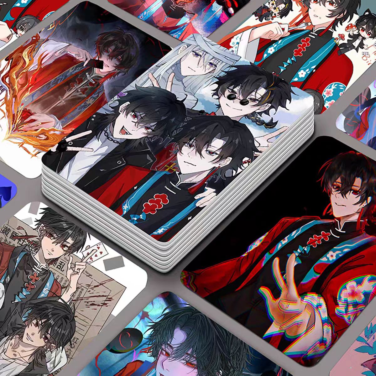 我不是戏神小卡高颜镭射55张