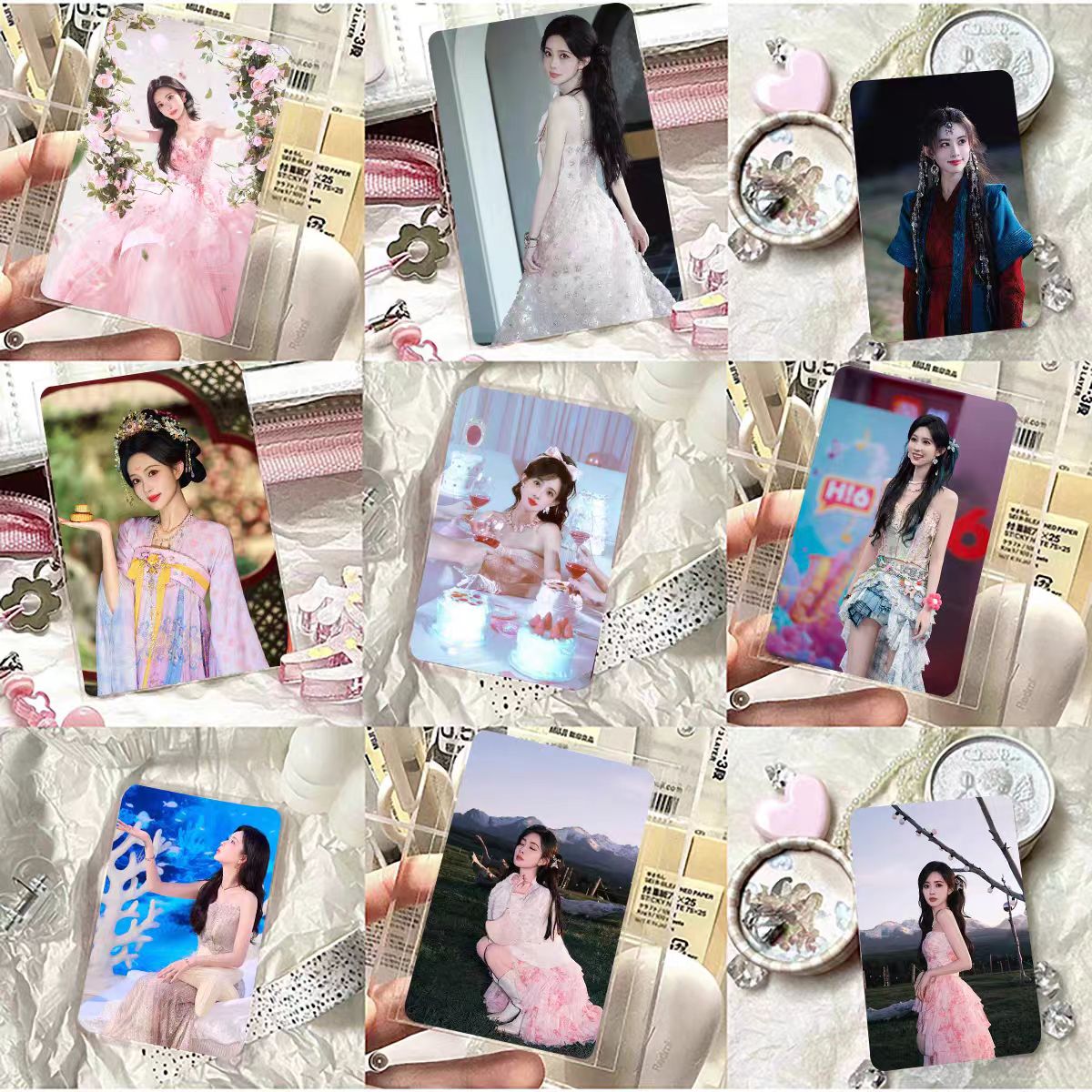 55张孟子义自印小卡精美同款