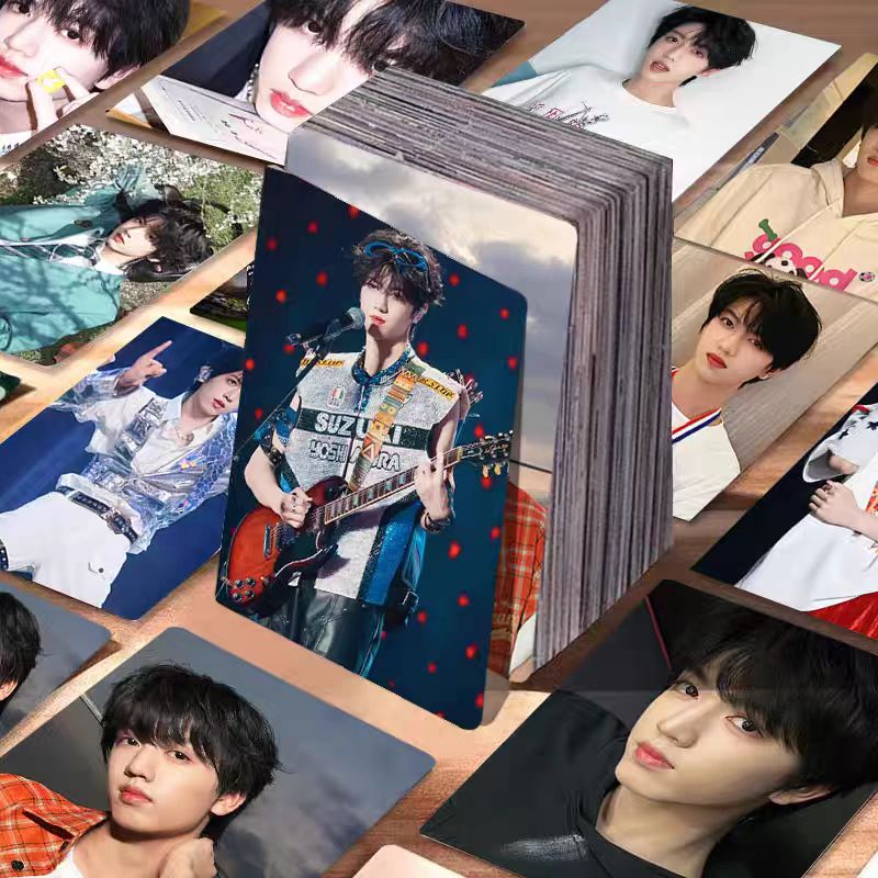 张桂源明星周边高颜盒装小卡55张