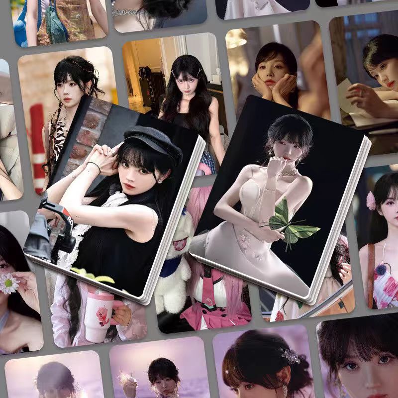 田曦薇高颜小卡55张写真周边
