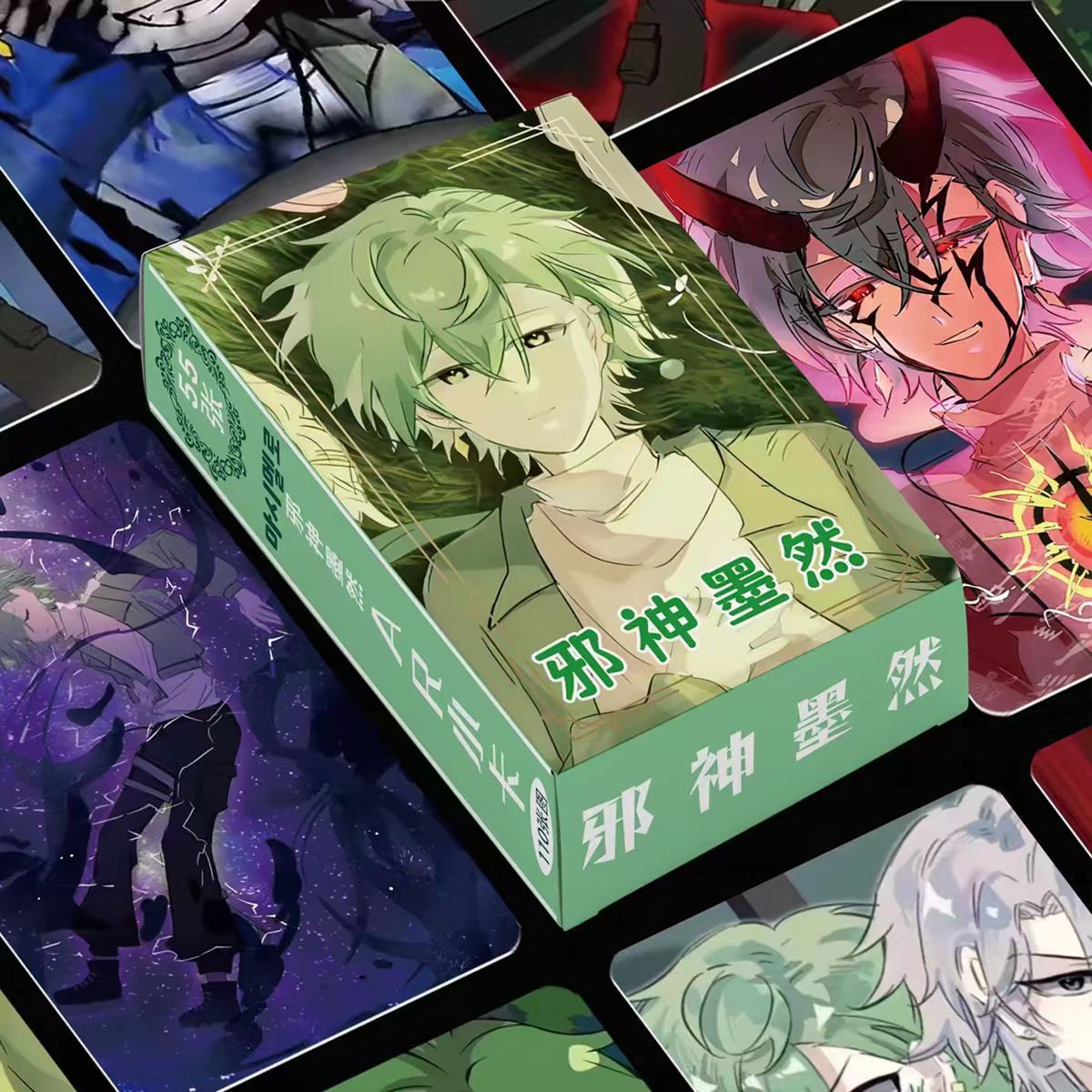 邪神墨然AR镭射LOMO卡55张