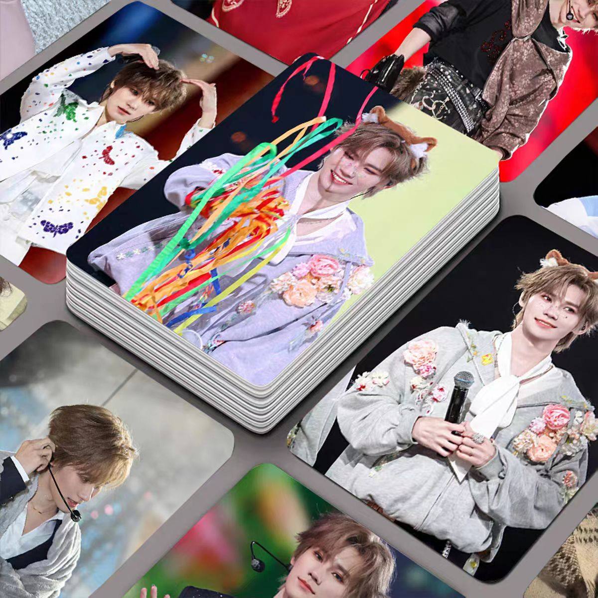 张真源韩式小卡55张高颜盒装明星周边拍立得自制卡精美三寸LOMO卡,模玩/动漫/周边/娃圈三坑/桌游,收藏卡牌/卡片,淘宝优惠券,粉丝福利购,淘宝优惠卷