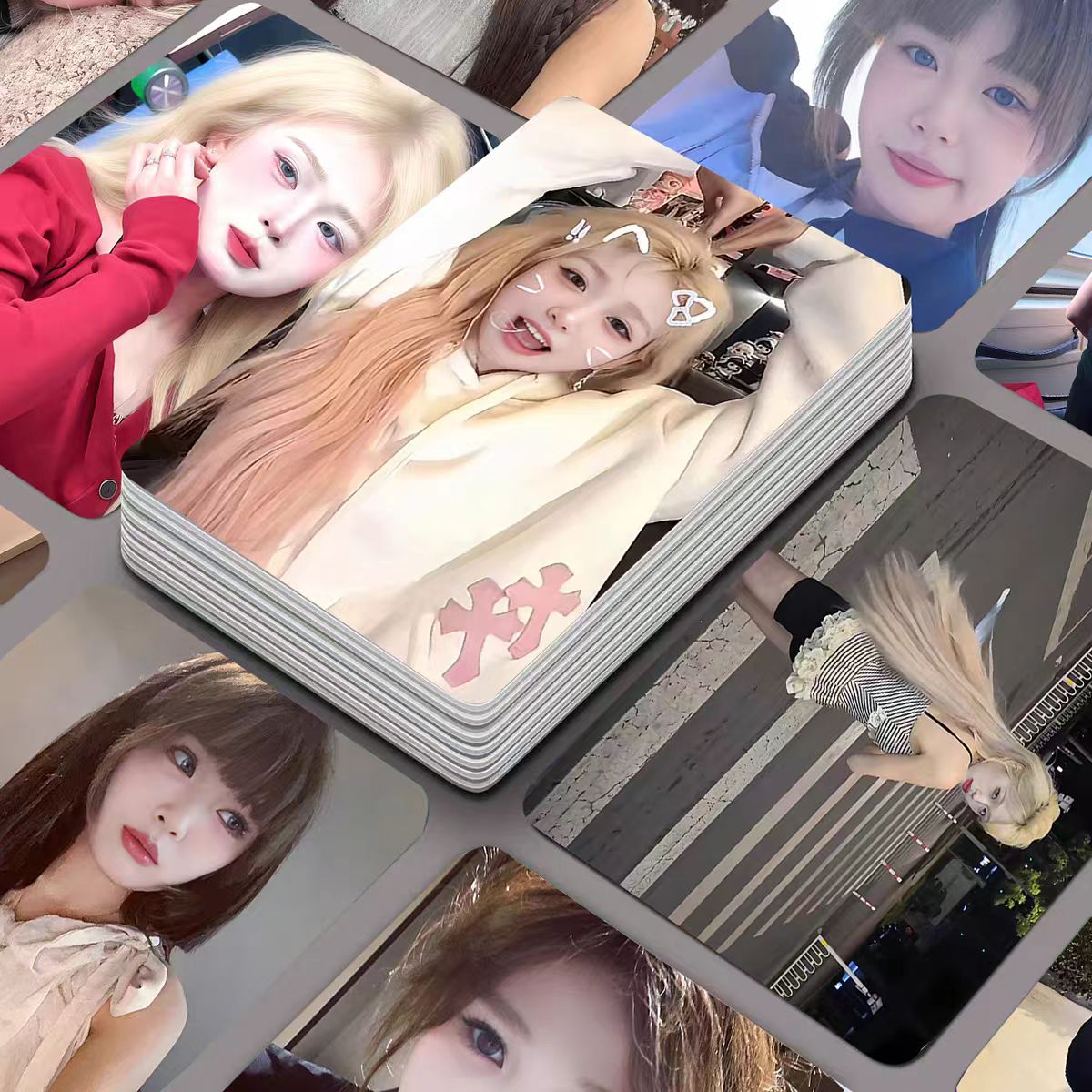 新款李博雅网红小卡55张盒装