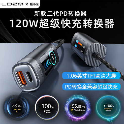 乐迪智美携手极小充二代PD转换器