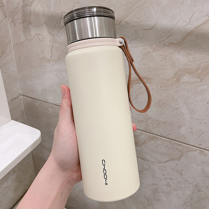 超亿简约悦生活茶水分离保温杯