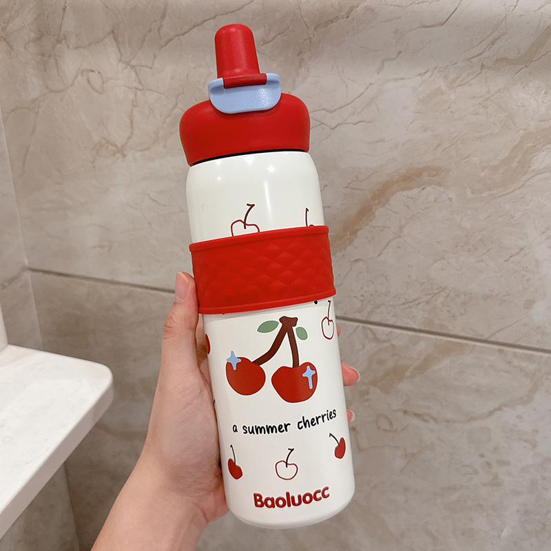 BAOLUOCC女生高颜值双饮保温杯