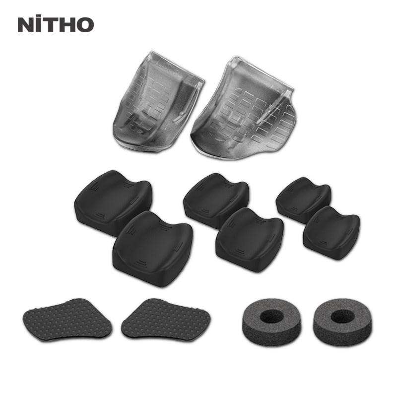 [NITHO] NITHO PS4 컨트롤러 로커 캡 미끄럼 방지 실리콘 스티커 트리거 버튼 확장 PS4 액세서리