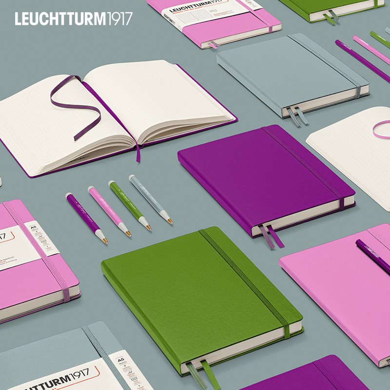 正品进口德国灯塔leuchtturm1917笔记本人类智慧系列记事本送礼物