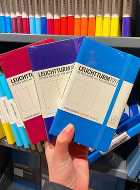 德国灯塔笔记本leuchtturm1917口袋本A6硬面记事本小随身工作简约