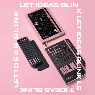 Moleskine x BLACKPINK联名款笔记本周记本记事本女生收藏送礼物