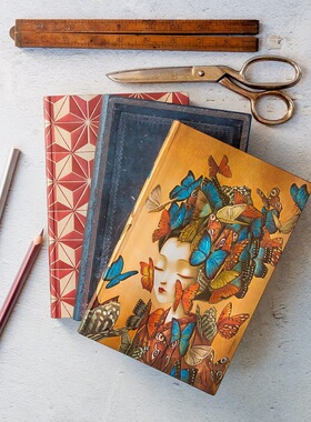 现货paperblanks笔记本子弹笔记点阵页bullet journal手账记事本