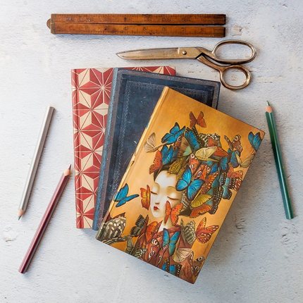 现货paperblanks笔记本子弹笔记点阵页bullet journal手账记事本