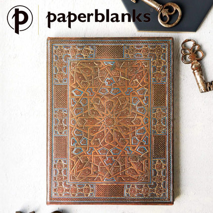进口绝版paperblanks笔记本子开罗工作坊午夜星辰复古精美记事本