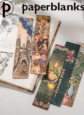 现货paperblanks纸质书签古典复古创意设计艺术精美礼物经典阅读
