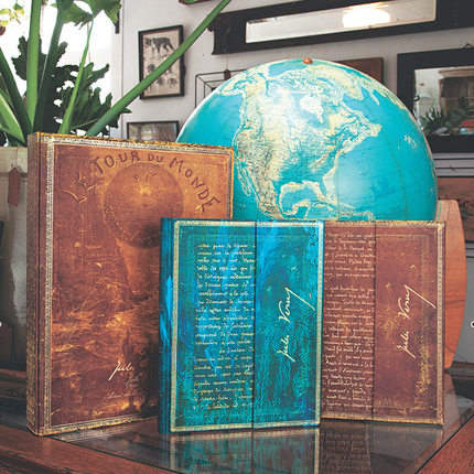 绝版paperblanks笔记本名人手稿系列小说家作家凡尔纳复古记事本