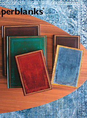 绝版Paperblanks笔记本经典仿古皮图案复古商务简约记事本送礼物