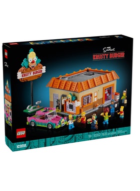 乐高10352辛普森一家:库斯提汉堡店男女孩益智积木玩具生日礼物