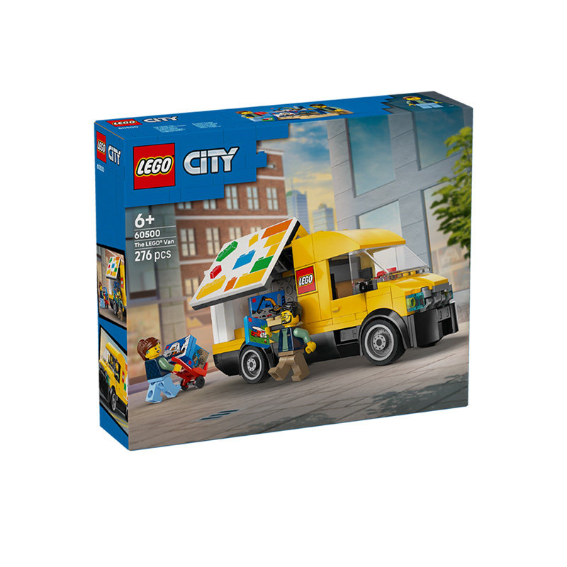 乐高城市系列60500运输面包车儿童益智男女孩拼搭积木玩具礼物,玩具/童车/益智/积木/模型,普通塑料积木,淘宝优惠券,粉丝福利购,淘宝优惠卷