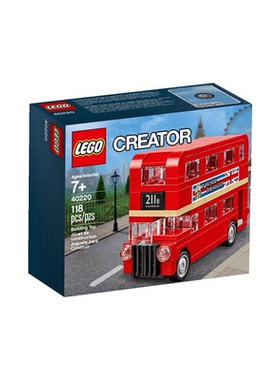 乐高积木创意百变伦敦巴士40220儿童益智拼装玩具男孩生日礼物