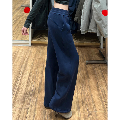 卫裤高腰香蕉库宽松直筒运动裤