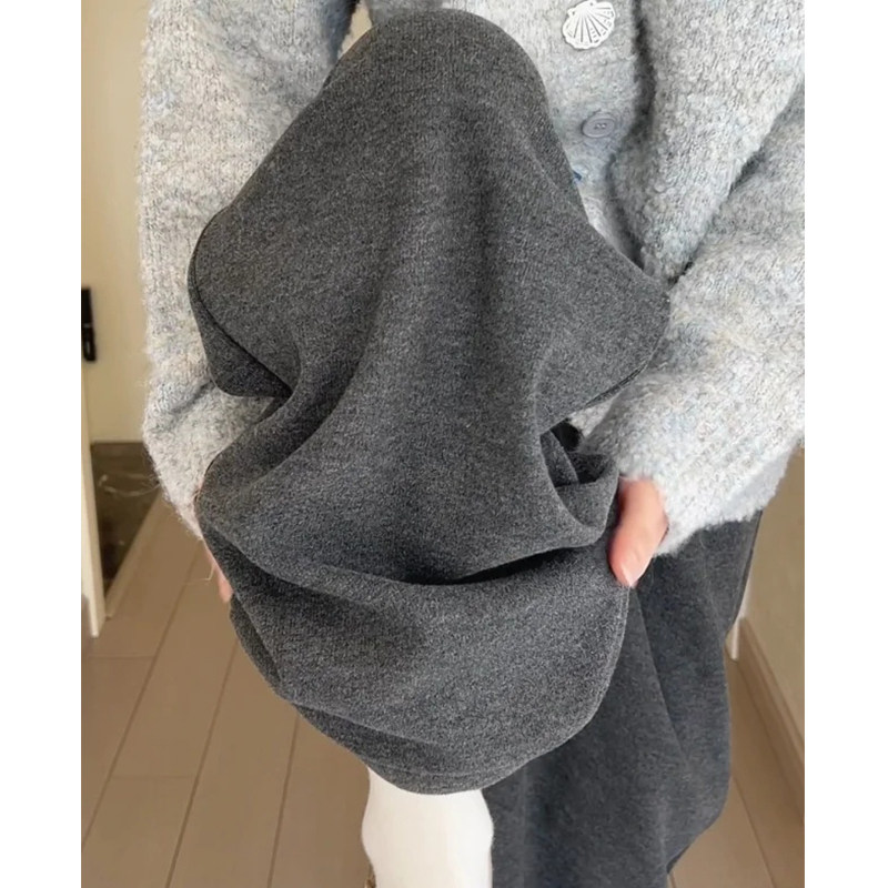 阔腿裤女秋冬季2025新款高腰垂感加绒加厚休闲直筒羊羔绒糯米裤子,女装/女士精品,休闲裤,淘宝优惠券,粉丝福利购,淘宝优惠卷