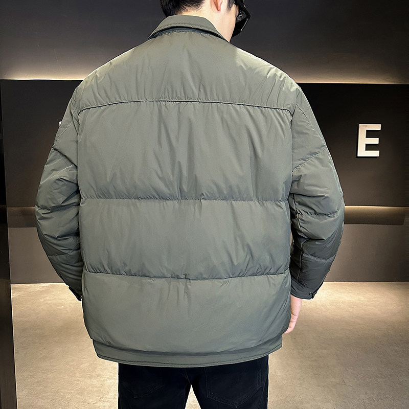 翻领绗线羽绒服男冬季外套YR863-P185,男装羽绒服,电商D236（原A051）