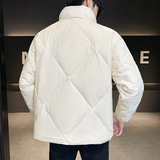 男士短款羽绒服加厚立领潮牌冬季面包服男款外套YR067-P150，男装羽绒服，电商D236（原A051）