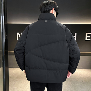 设计师款立领羽绒服男冬季外套3958-P190图片
