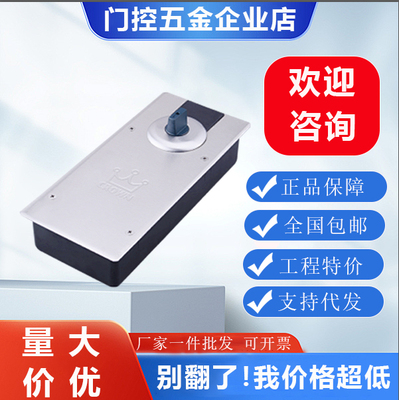 正品皇冠地弹簧全系列80-500公斤可选玻璃木门无框门定位不定位