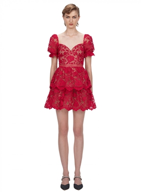 3091#2021年春装新款伴娘礼服修身连衣裙深V性感礼服