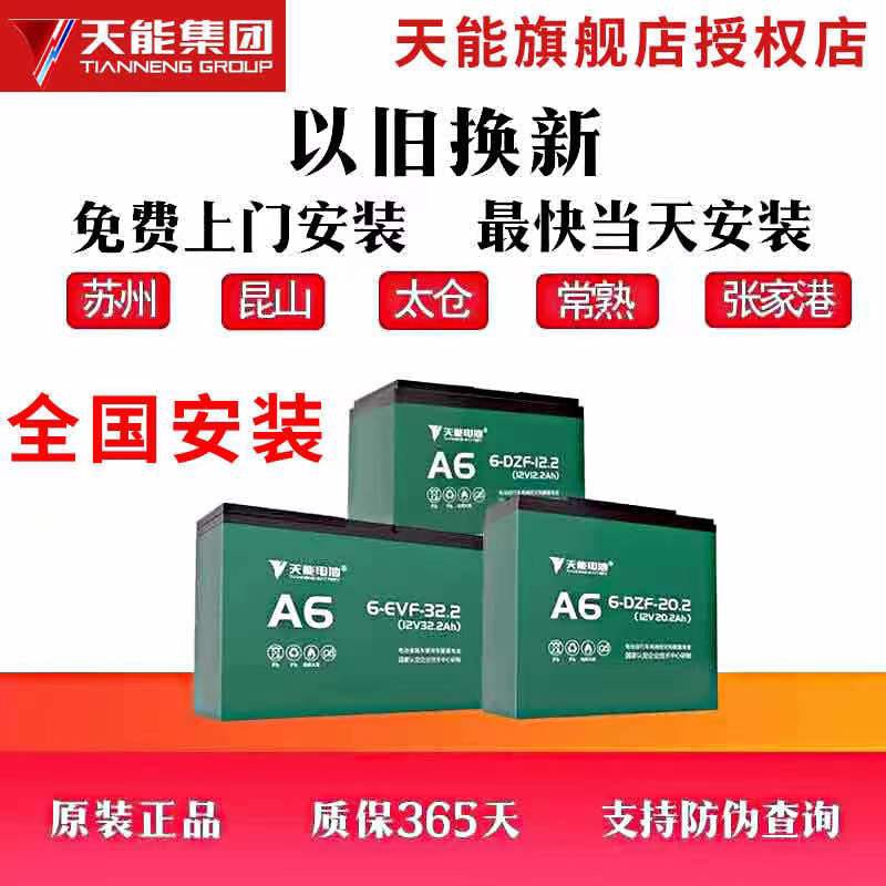 天能电池雅迪三轮车电动车