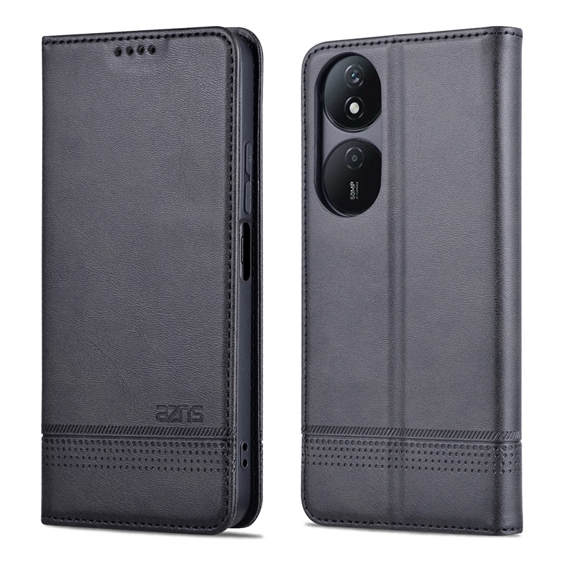 荣耀畅玩50plus仿皮商务翻盖皮套