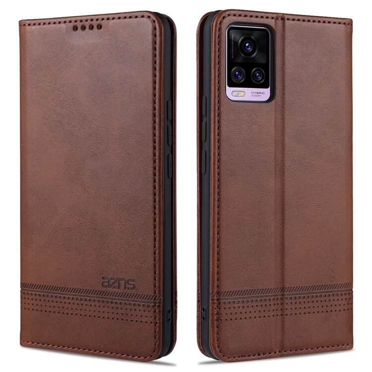 适用VIVO S7手机壳vivos7t翻盖商务bbk步步高S7皮套V2020A男女款V2080A保护外壳vovos简约viovs大气高档vovis