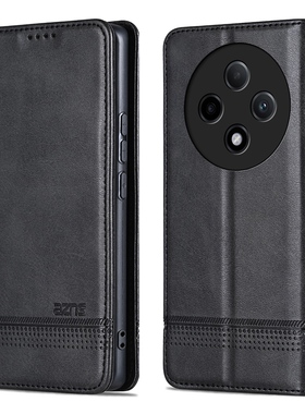 适用OPPO A3pro手机壳oppoA3pro新款保护PJY110皮套a3por全包曲屏防摔oppoa3por磁吸翻盖插卡钱包opooa皮夹软