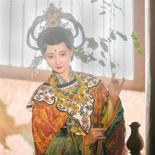 汉服法海寺壁画复原大同华严寺汉服摄影