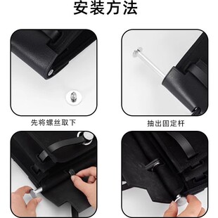 适用于爱马仕Herbag改造双肩背法肩带Hermes真皮背带包带牛皮配件