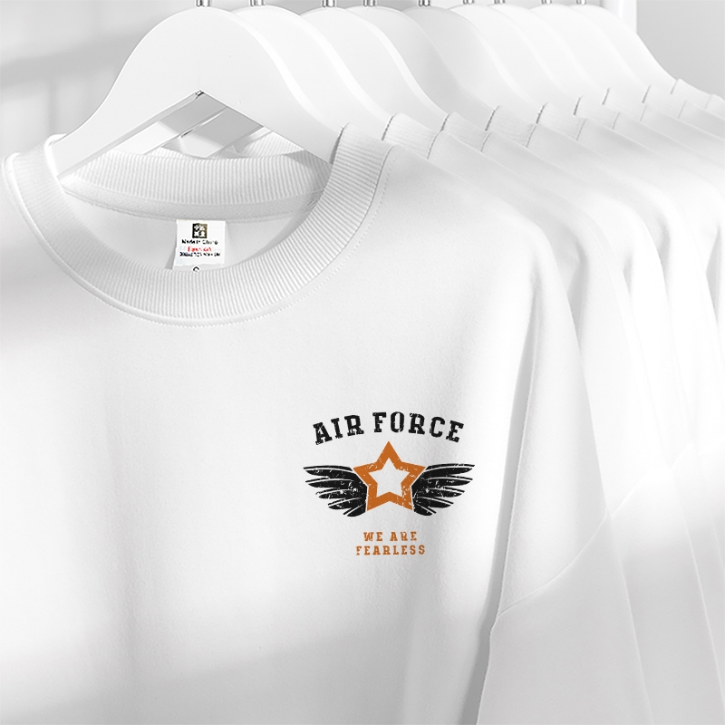 男春季2023新款男士运动圆领上衣打底衫男装280克纯S9048P30，男装卫衣，电商B215-1