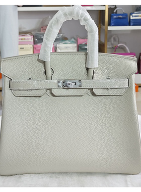 铂金包经典款进口TOGO皮BK25 30 35cm荔枝纹真皮头层牛皮手提女包